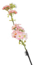 Artificial 68cm Single Stem Pink and White Japanese Cherry Blossom
